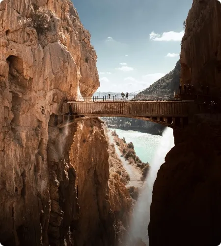 Excursión en autocar al Caminito del Rey