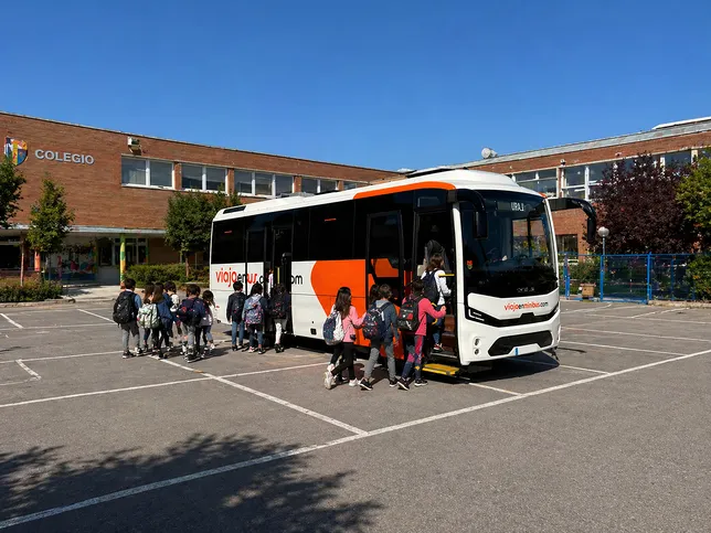 Bus para transporte escolar en Málaga