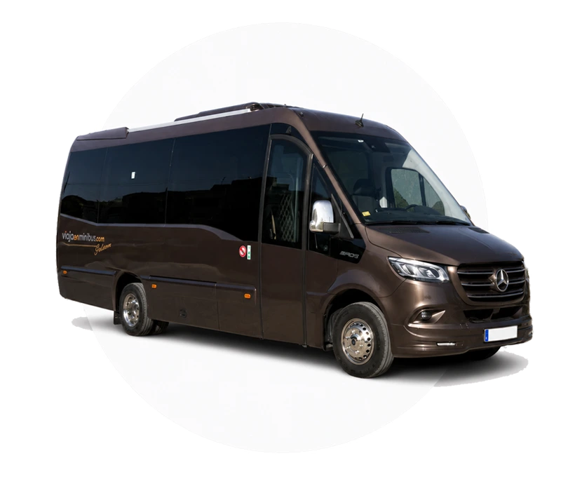 Imagen de la minivan de ViajaenMinibus.com para alquilar